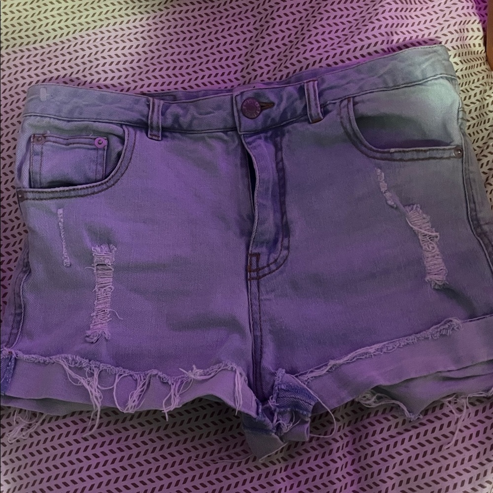 Love Tree Light Blue Jean Shorts